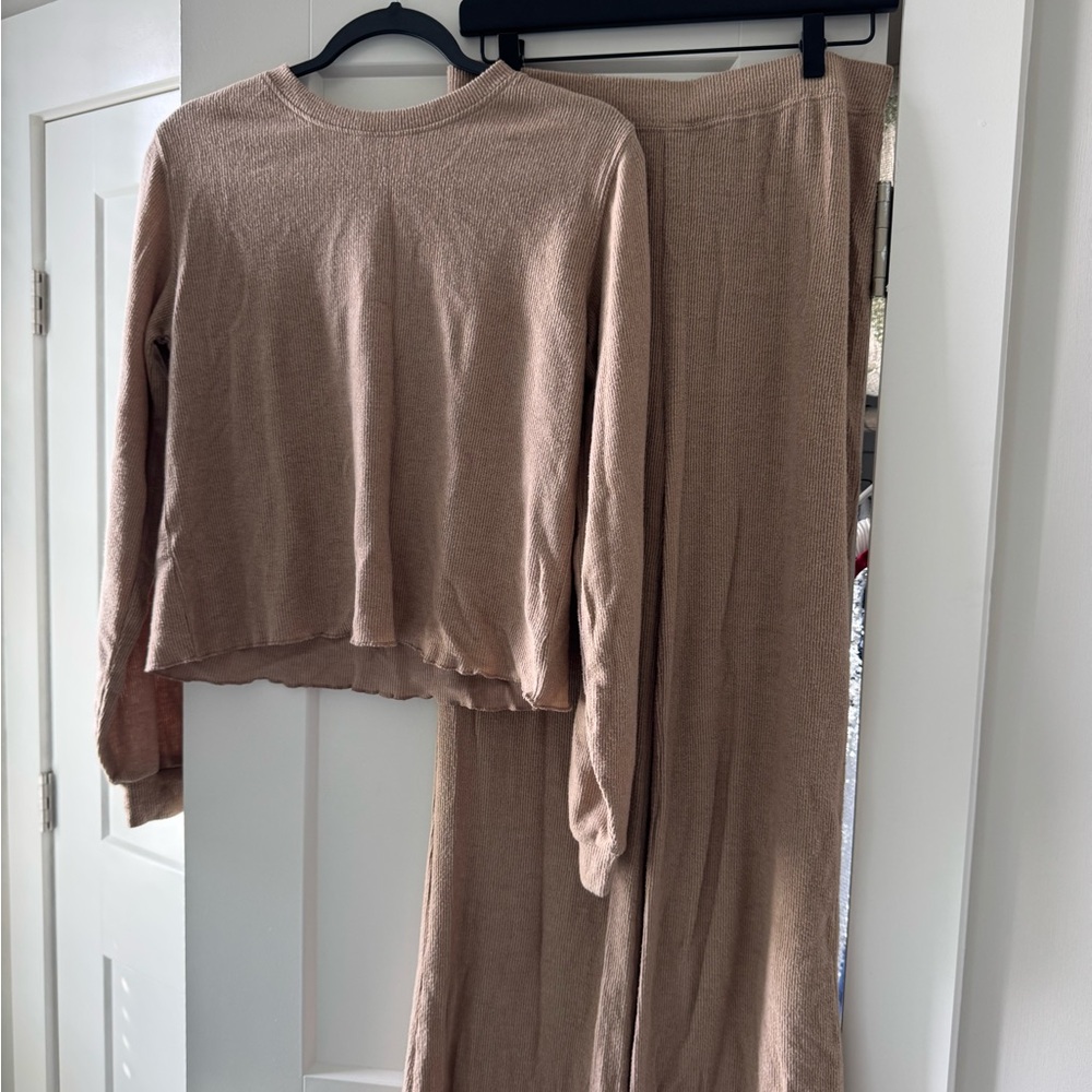 BB Dakota Tan Pajama Set Intimates & Sleepwear